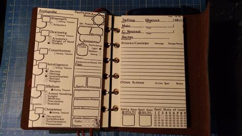 Dnd character journal - Digital DnD Character Journal , DnD Character Sheet with Spell Cards, Goodnotes & Notability, Dungeons and Dragons 5e Compatible, Nautical. (1.3k) $19.99.